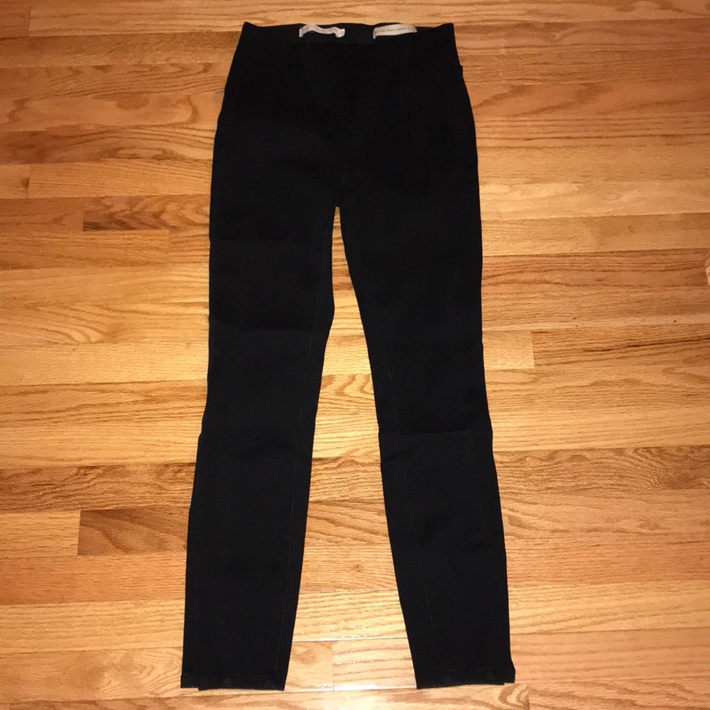 Pilcro Hi-Rise Skinny Denim Jeggings Black Size 27
